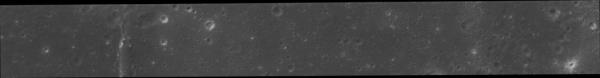 This photo of Sea of Rains on the moon, provided by the Korea Aerospace Research Institute (KARI), was taken Jan. 10, 2023, with a camera o<em></em>nboard the South Korean lunar orbiter Danuri. (PHOTO NOT FOR SALE) (Yonhap)