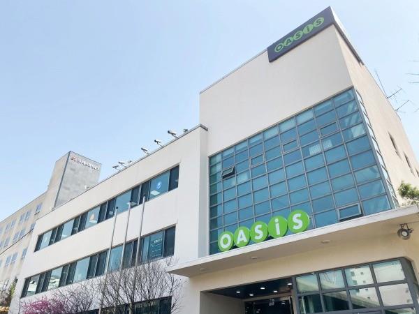 Oasis Corp.'s headquarters is seen in this undated file photo provided by the company on Oct. 15, 2023. (PHOTO NOT FOR SALE) (Yonhap) 