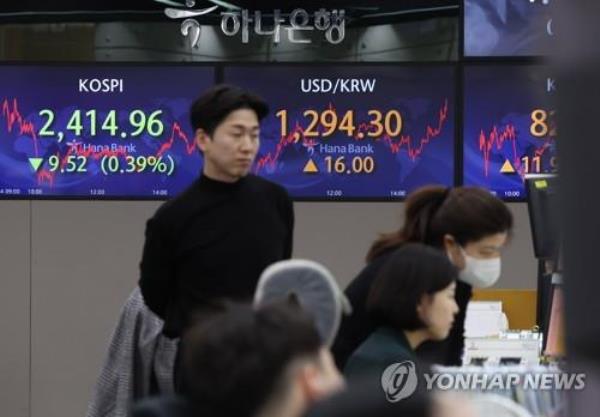 受利率担忧的影响，首尔股市连续3天上涨