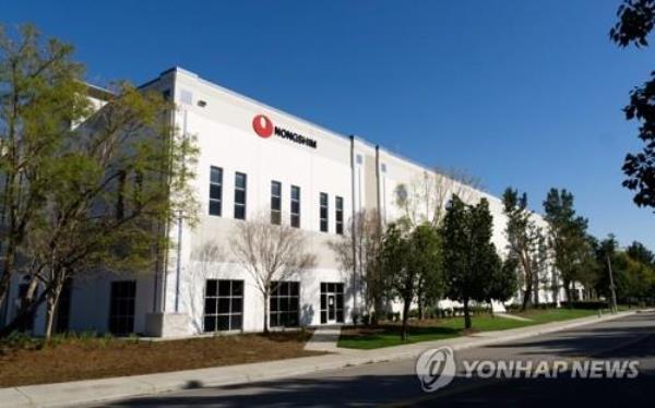 农心正在讨论在美国建立新工厂