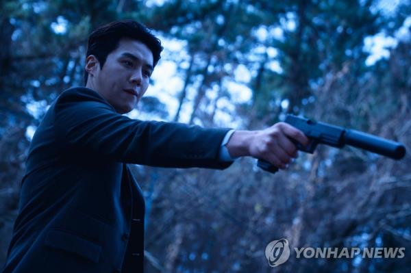 A scene from the crime action film 
