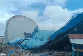 贝努埃教堂建筑倒塌，1人死亡，4人受伤