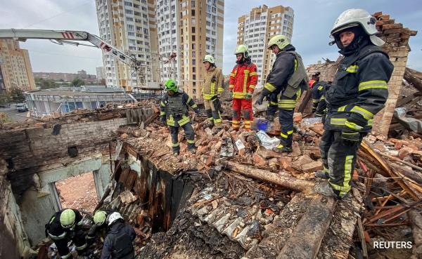 Boy, 10, Dies After Russian Missiles Strike Domestic Buildings In Ukraine