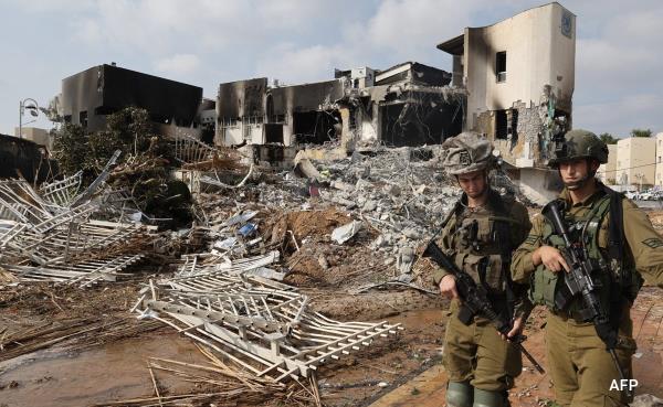Photos: Death, Devastation As Israel, Gaza War Enters Day 2