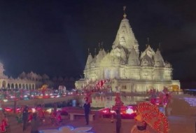 印度以外最大的印度教寺庙在新泽西落成