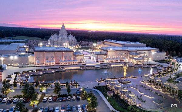 World's 'Second Largest' Hindu Temple Now In US, Just A Drive From New York