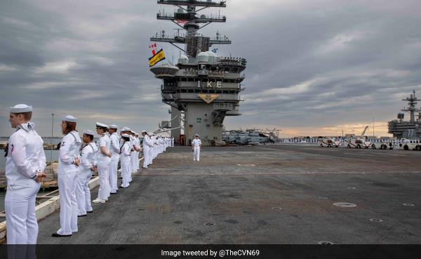 5 Facts a<em></em>bout USS Eisenhower, Nuclear-Powered Warship Sent To Israel