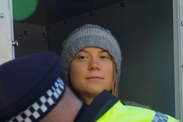 Climate Activist Greta Thunberg Detained By Cops In London