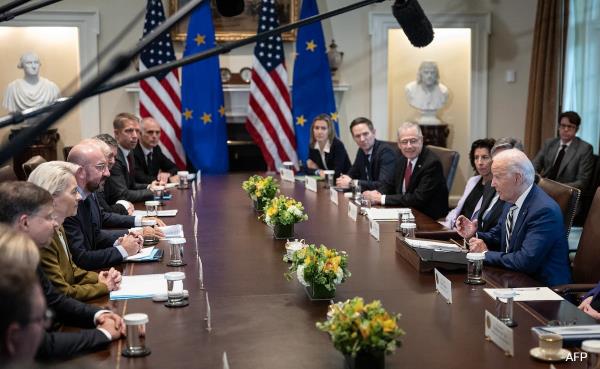 US, EU 'Forging A United Front' To Tackle Wars In Gaza, Ukraine
