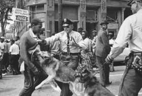 俄亥俄州警犬袭击黑人卡车司机的事件与历史相呼应