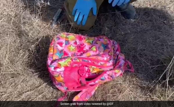 Video: Hamas Leaves Behind Booby-Trapped Israeli Children's Bags
