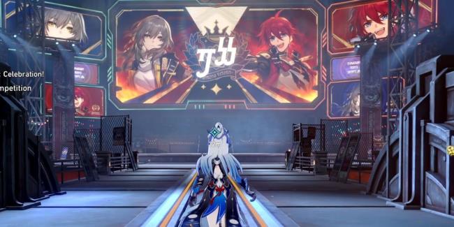 Ho<em></em>nkai Star Rail Trailblazer And Luka Battle In Aetherium Wars